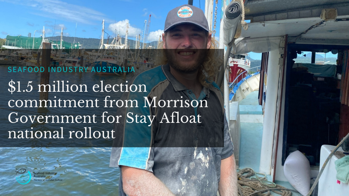 Read more about the article $1.5 million election-commitment from Morrison Government for Stay Afloat national rollout