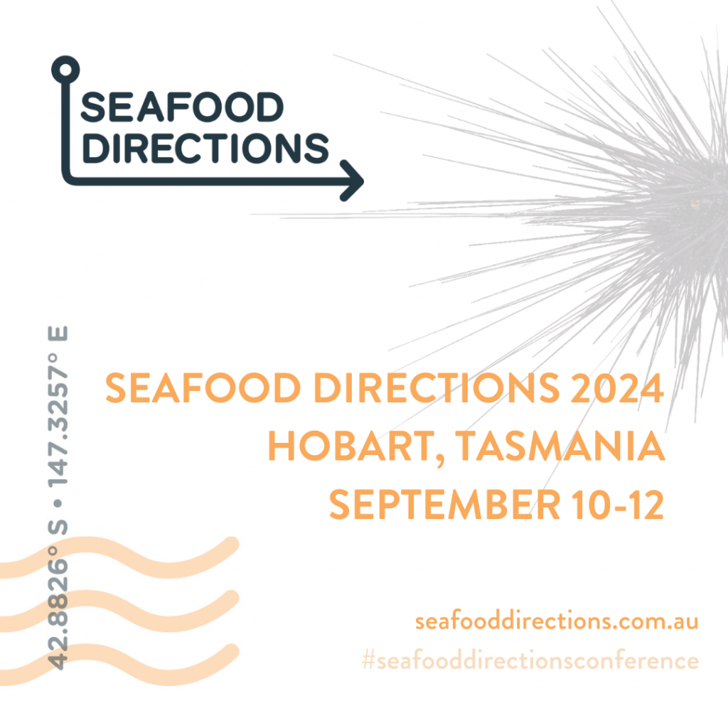 Hobart Named As Host City For 2024 Seafood Directions Conference   Seafood Directions 2024 Social Post 1 1024x1024 